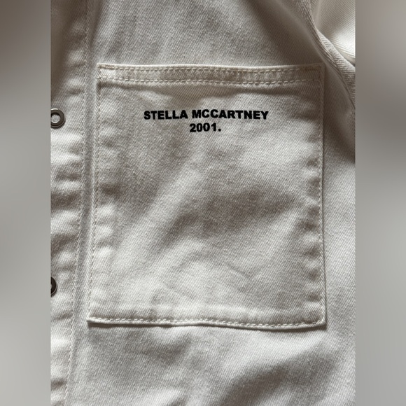 New! Stella McCartney White Belted Rompers - Picture 7 of 10